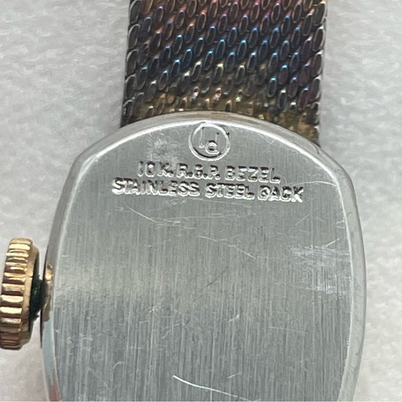 Vintage Ladies Waltham Watch 10k Plated Bezel 1/20 10k Gold Filled Band main image 4